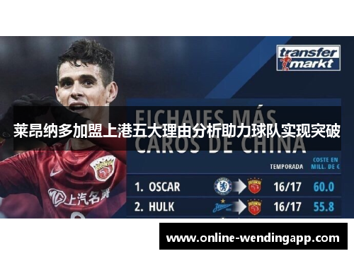 莱昂纳多加盟上港五大理由分析助力球队实现突破